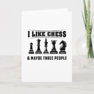 Chess - jag gillar schess kort