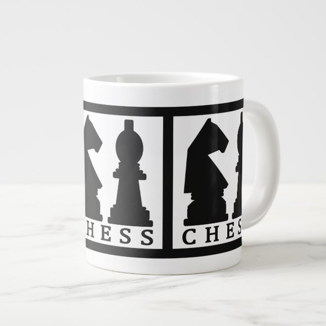 CHESS jumbo mugg (Framsida höger)