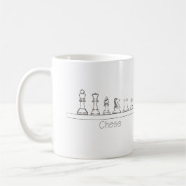 Chess! Kaffe Mugg