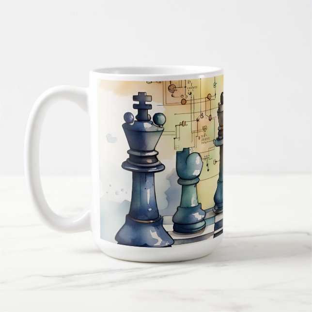 Chess Kaffemugg (Vänster)