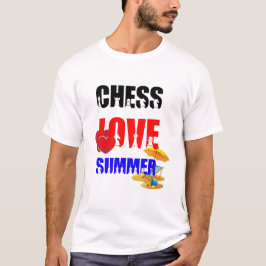Chess Kärlek Summer T Shirt