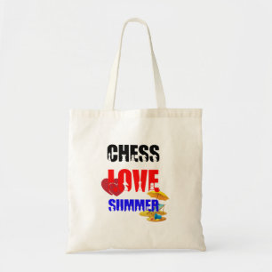 Chess Kärlek Summer Tygkasse