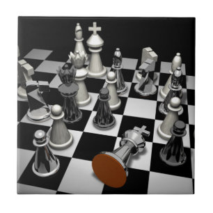 Chess Keepsak Box Kakelplatta