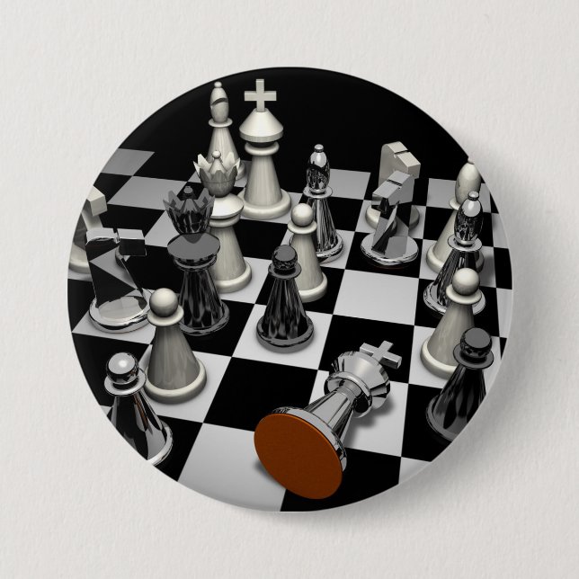 Chess Keychain Knapp (Framsida)