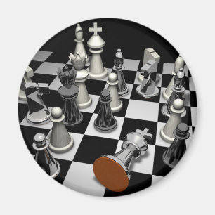 Chess Keychain Magnet