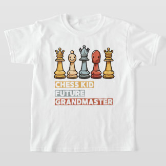 Chess Kid Future Grandmaster: Gift for Young Chess T Shirt