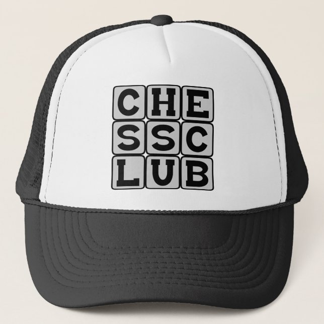 Chess Klubb, Checkmates Truckerkeps (Framsida)