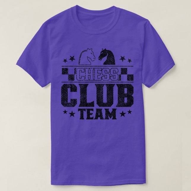 Chess Klubb Team 7 T Shirt (Design framsida)