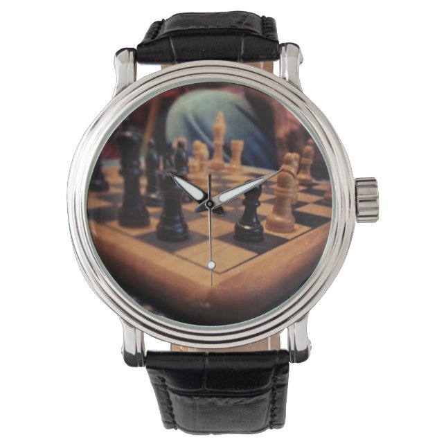 Chess Klubb Watch Armbandsur (Framsida)