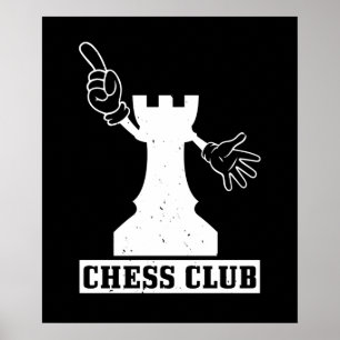 Chess - Klubben Chess Poster