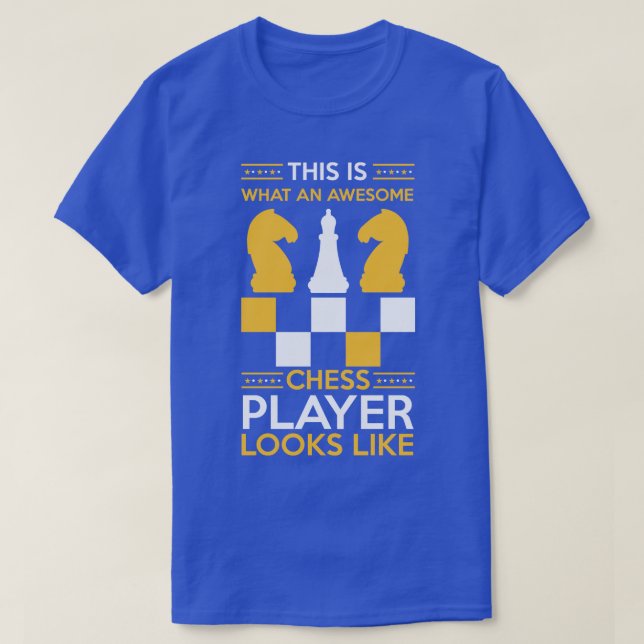 Chess-Klubben Det här är vad en Fantastisk Chess-s T Shirt (Design framsida)