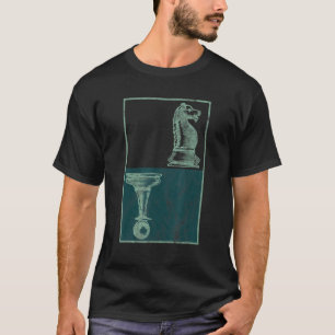 Chess Knight Horse Pawn Board Game Checkmate Chess T Shirt