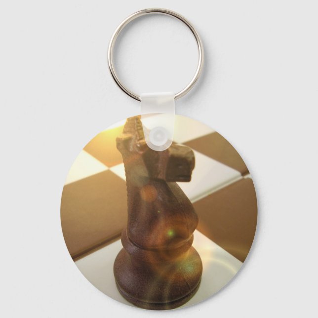 Chess Knight Keychain Nyckelring (Framsida)