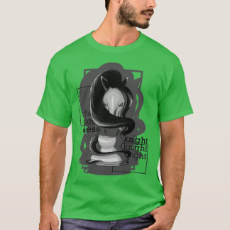 Chess Knight som Chess biet T Shirt