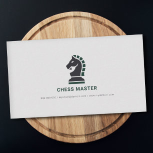 Chess Knight Visitkort
