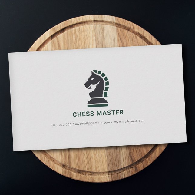 Chess Knight Visitkort (Chess Knight Business Card)