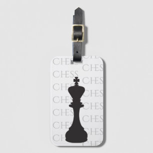 Chess Kung Classic Biet Modern Black, White Bagagebricka