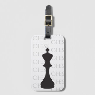 Chess Kung Classic Biet Modern Black, White Bagagebricka