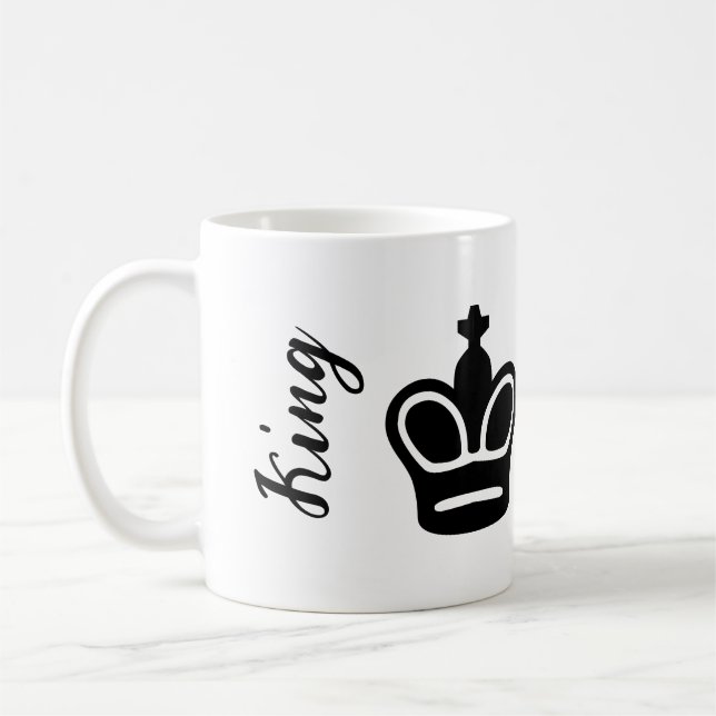 Chess Kung Kaffemugg (Vänster)