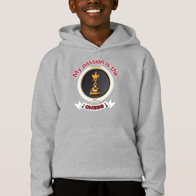 Chess Kung Laurel Krona Passion Strategy Power T Shirt (Framsida)