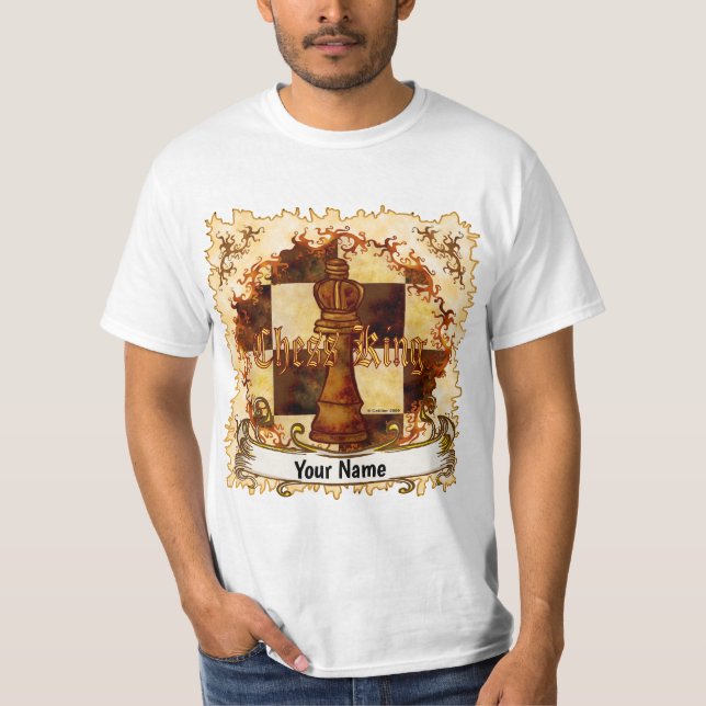 Chess Kung T-Shirt (Framsida)