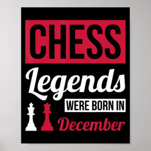 Chess Legends föddes i december Poster