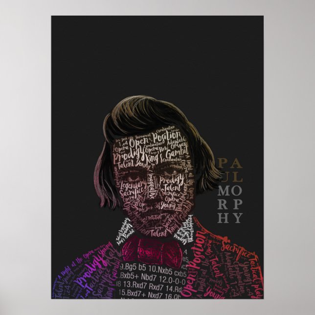 Chess Legends: Paul Morphy Poster (Framsidan)