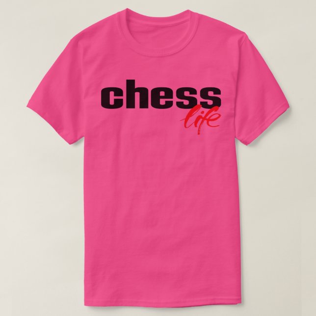 Chess Life T Shirt (Design framsida)