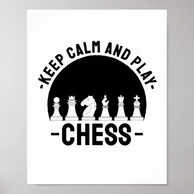 Chess - Lugn och spelschack för Behålla Poster (Framsidan)