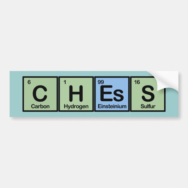 Chess Made of Inslag Bildekal (Framsidan)