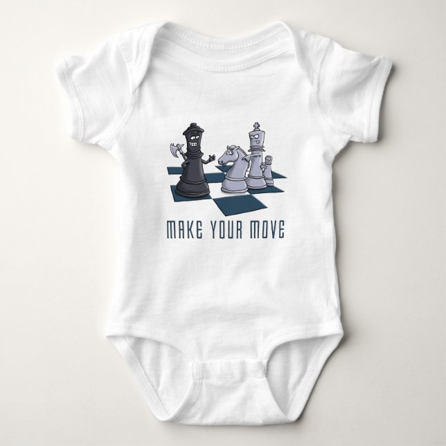 chess, make a move t shirt (Framsida)
