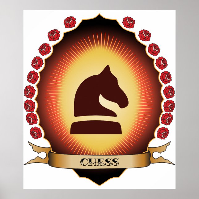 Chess Mandorla Poster (Framsidan)