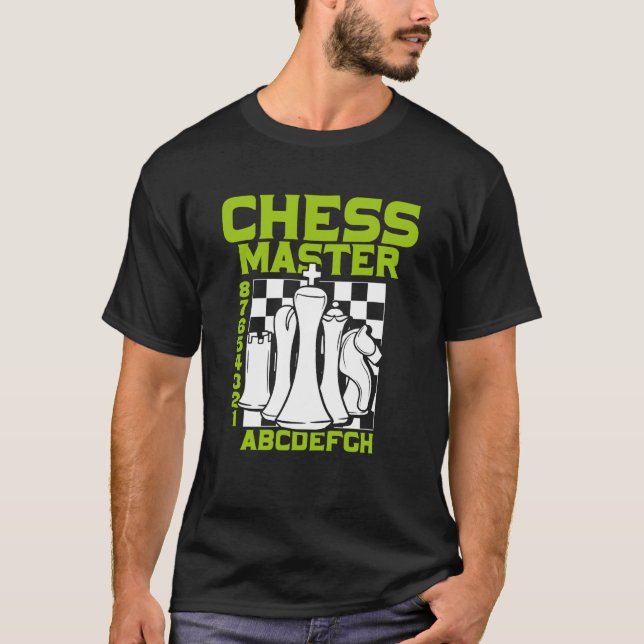 Chess Master Chess Board Pieces Checkmate Grandmas T Shirt (Framsida)