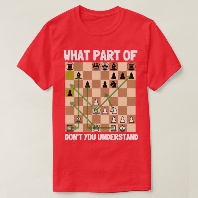 Chess Master Chess Klubb amp 3 Way Chess Game (12) T Shirt (Design framsida)