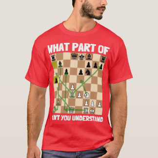 Chess Master Chess Klubb amp 3 Way Chess Game (12) T Shirt