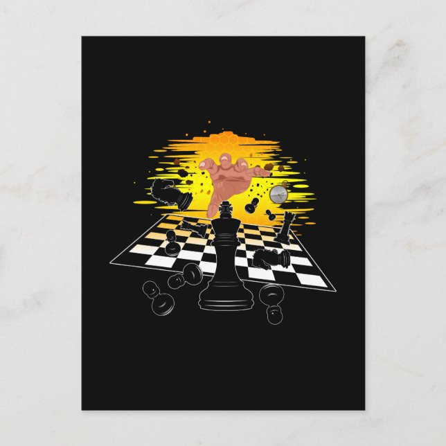 Chess Master Vykort (Framsida)