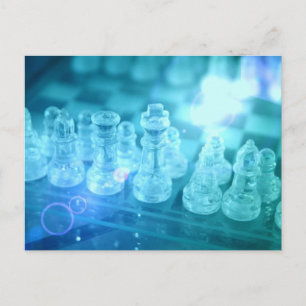 Chess Match-vykort Vykort