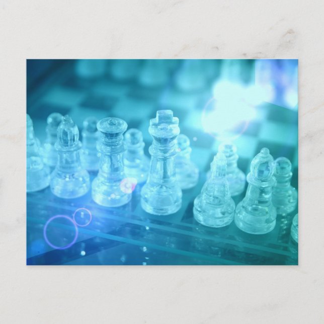 Chess Match-vykort Vykort (Framsida)