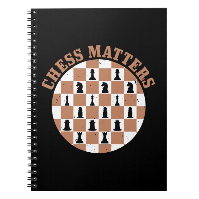 Chess Matters Anteckningsbok (Framsidan)