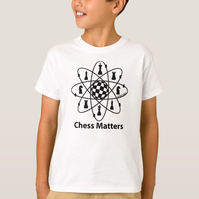 Chess Matters, Ungdomschackskjorta Tröja (Framsida)