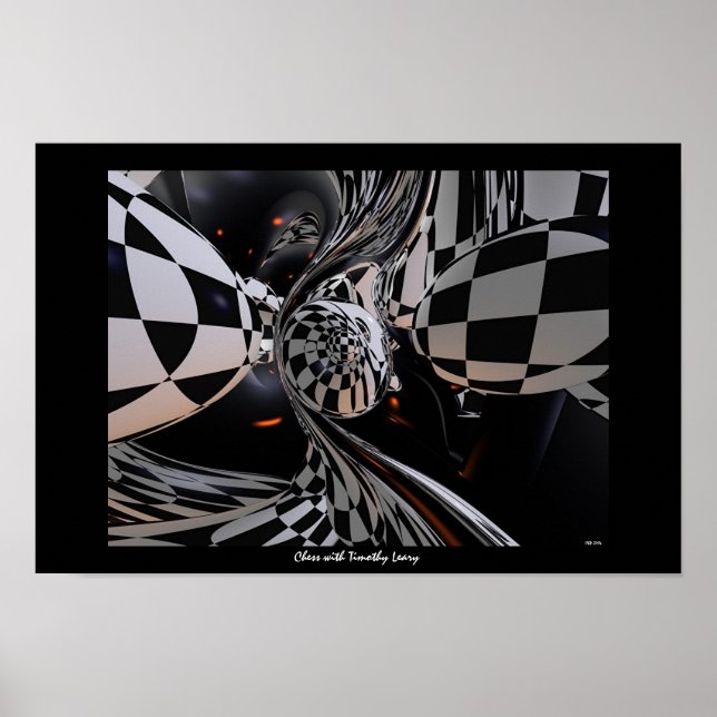 Chess med Timothy Leary Poster (Framsidan)