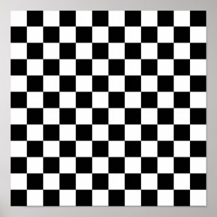Chess Mönster Poster