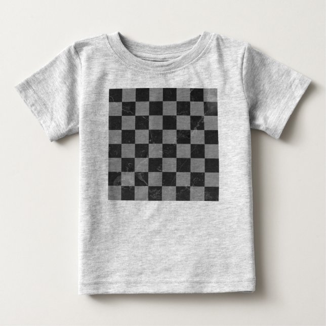 Chess mönster tee shirt (Framsida)