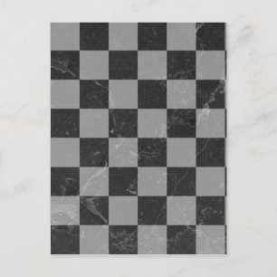 Chess mönster vykort