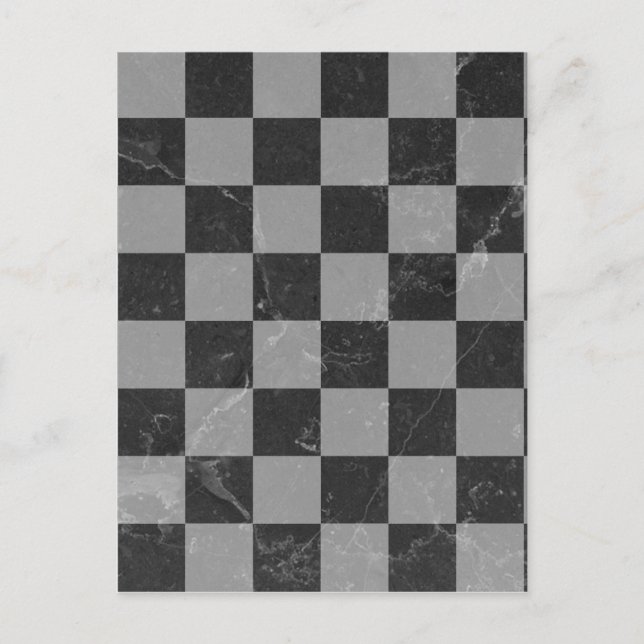 Chess mönster vykort (Framsida)