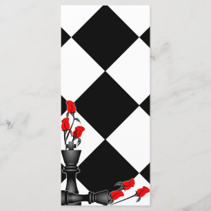Chess och Ro gotiic Bröllop Meny