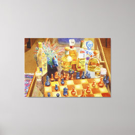 Chess och Tequila Canvastryck