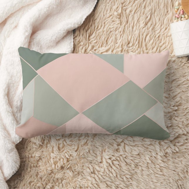 Chess on Sage Green AI art  Lumbarkudde (Filt)