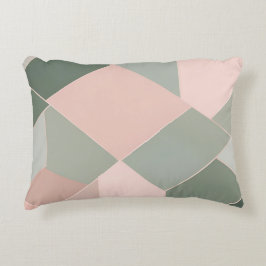 Chess on Sage Grönt AI art Prydnadskudde