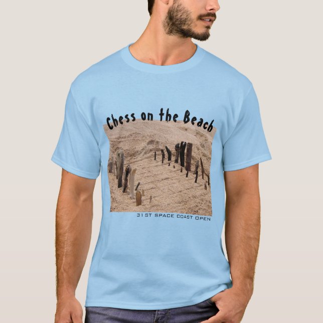 Chess on the Beach 31st SCO Light T-Shirt (Framsida)